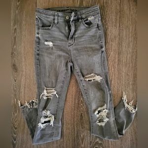 American Eagle Gray Skinny jeans